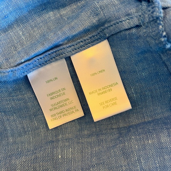 Lilly Pulitzer Linley Collared Dress Button-Up - Picture 11 of 11